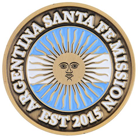 Argentina Santa Fe Commemorative Mission Coin