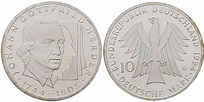 10 DM Münze Johann Gottfried Herder 1994 - Muenzen.eu