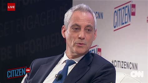 Rahm Emanuel On Running For President I Have No Interest In Doing It