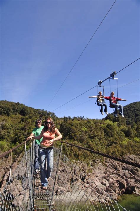 Buller Gorge Swing Bridge West Coast Travel