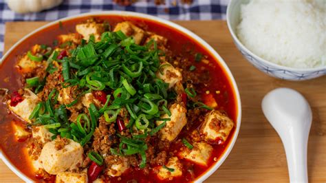 Savory Spicy Delicious Chinese Mapo Tofu Recipes