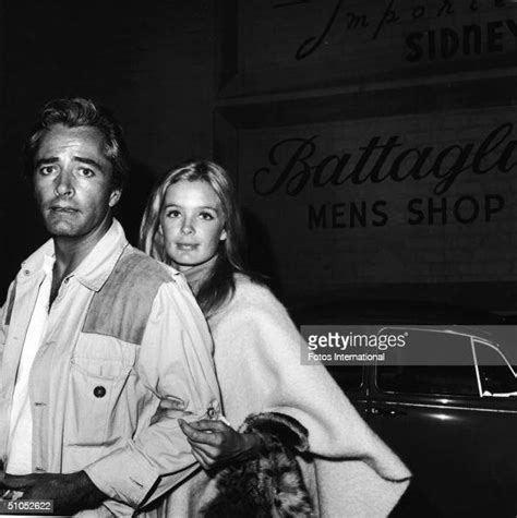 American Film Director John Derek And His Wife Actor Linda Evans