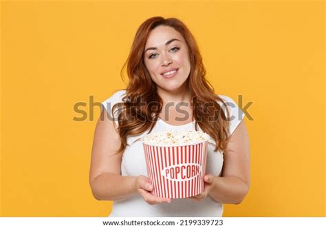 Smiling Young Redhead Plus Size Body Stock Photo 2199339723 Shutterstock