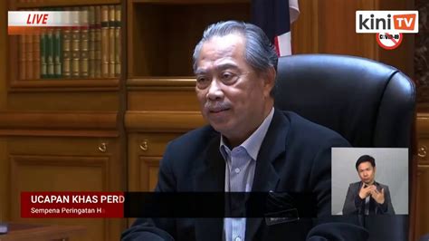 Live Perutusan Khas Oleh Perdana Menteri Muhyidin Yassin Youtube