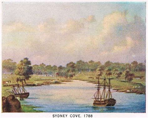 Sydney Cove 1788 From An Historic Retrospect On The Occasion Of The
