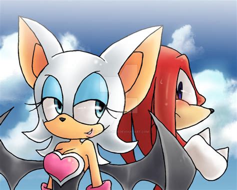 Knuckles X Rouge By Rilakkuma Kun On Deviantart