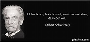 Zitate Leben Albert Schweitzer