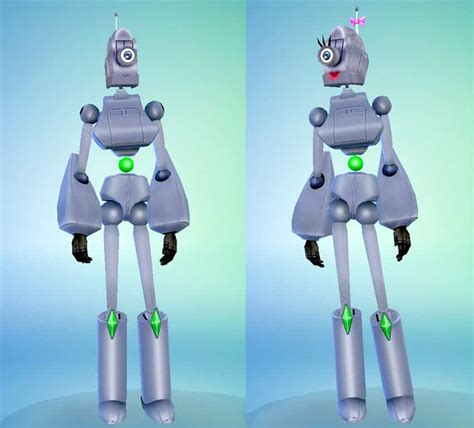 The Sims 4 Mod Servo From The Sims 2 Skin Traits