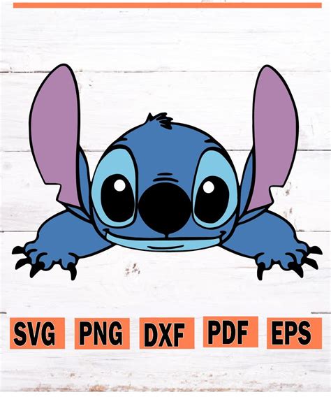 Stitch Mad Clipart Svg And Png Files Stitch Sad Sitting Svg Digital Drawing Illustration Etna