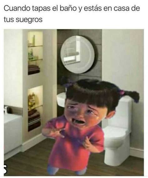 Find the newest boo llorando meme. dopl3r.com - Memes - Cuando tapas el baño en casa de tus suegros explicado con Boo llorando