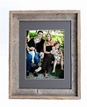 11x14 Inch Rustic Large Signature Wooden Picture Frame Matted For 8x10 ...