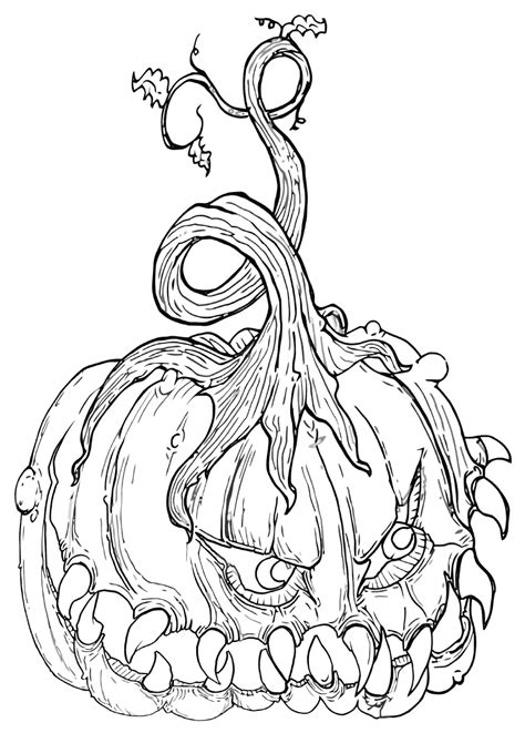 Scary Coloring Pages Coloring Pages To Download And Print