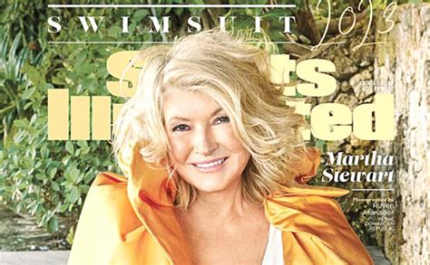 Martha Stewart Becomes Oldest Sports Illustrated Cover Model