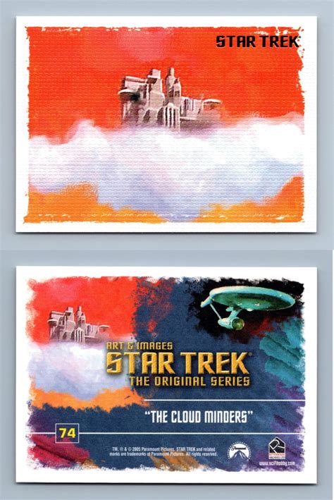 The Cloud Minders 74 Star Trek Original Series Art And Images 2005 Card