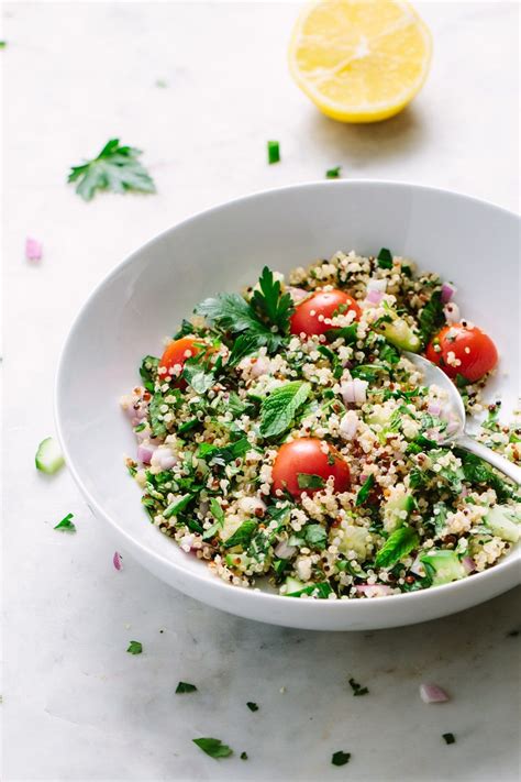 Quinoa Tabbouleh Recipe With Hemp Hearts Is Light And Healthy Side Or
