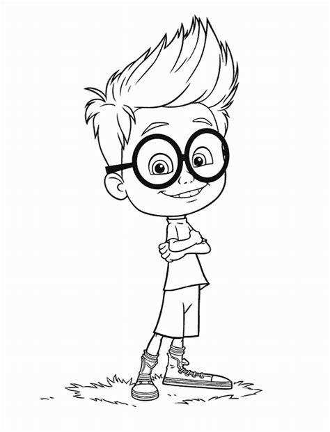 Coloring Pages Mr Peabody And Sherman Coloring Pages