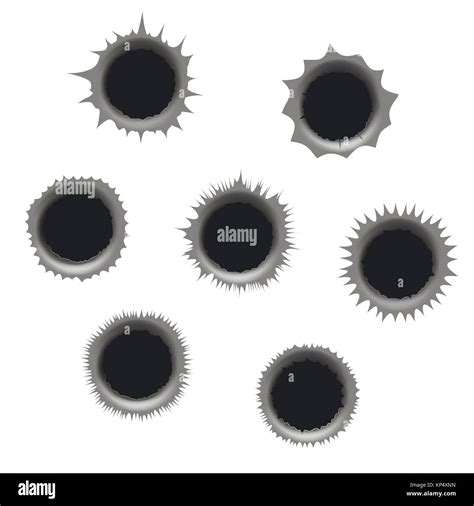 Bullet Hole Metal High Resolution Stock Photography And Images Alamy