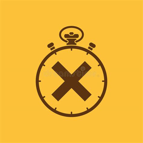 El Icono Del Cronómetro Reloj Y Reloj Contador De Tiempo Cuenta