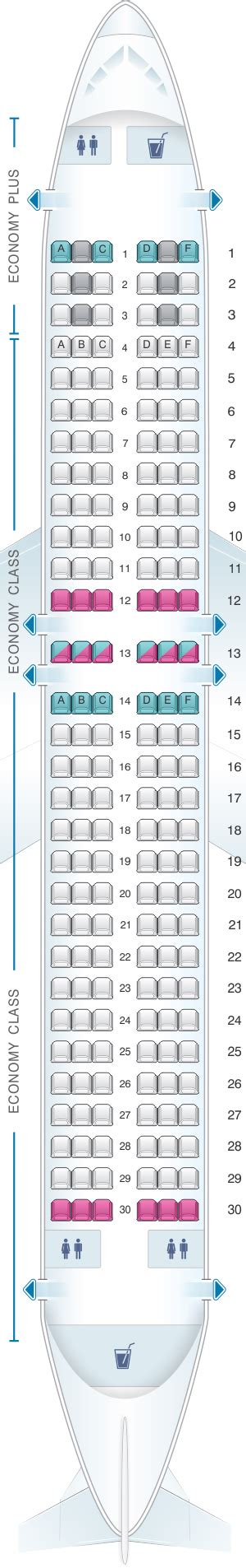 Boeing 737 Max 8 Floor Plan