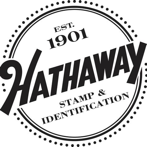 Hathaway Stamp And Identification Cincinnati Oh