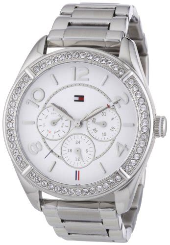 Tommy Hilfiger Womens Quartz Watch Multi Dial Display And Stainless