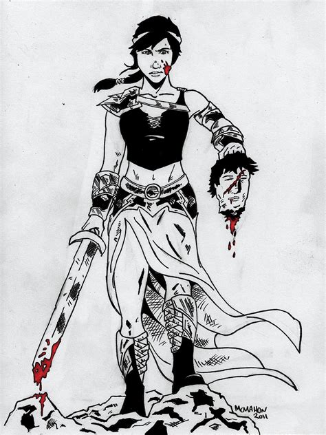 Nevic Studios Art By Mike Mcmahon Enyo The Goddess Of War