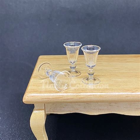Miniature Wine Glassminiature Real Glass Wine Glassminiature Etsy