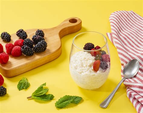 Sweet And Tasty Vanilla Berry Parfait Rice Recipe Minute Rice