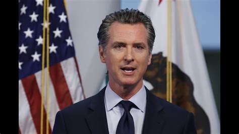 California Gov Gavin Newsom News Conference About The Recall Effort Against Him Youtube