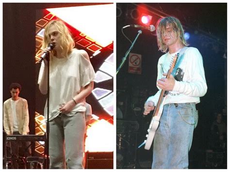 Elle Fanning Looks Eerily Like Kurt Cobain In Her Most