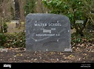 Grab, Walter Scheel, Waldfriedhof, Potsdam Avenue, Zehlendof, Berlin ...
