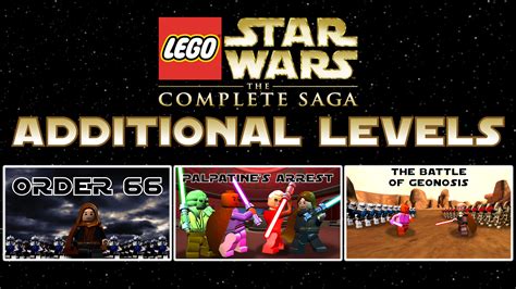 Additional Levels Lego Star Wars The Complete Saga Mods