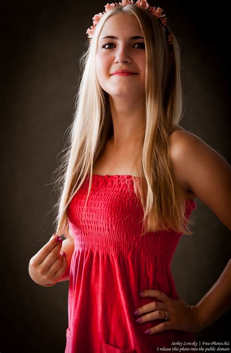 Photo Of A Catholic Year Old Natural Blond Girl Photographed In
