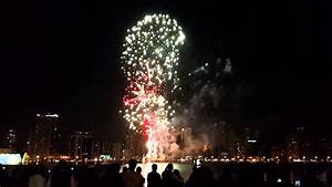 New Year Fireworks in Al Majaz Waterfront Sharjah - YouTube