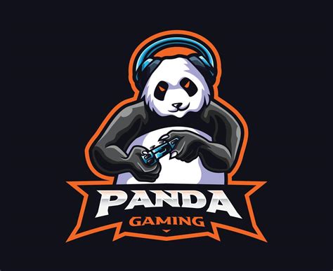 Panda Gamer Mascot Logo Design 11051030 Vector Art At Vecteezy
