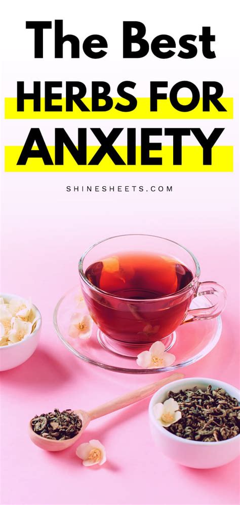 The Best Herbs For Anxiety Relief