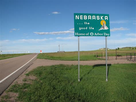 Nebraskathe Good Life Nebraska State Line Along Us 30o Flickr