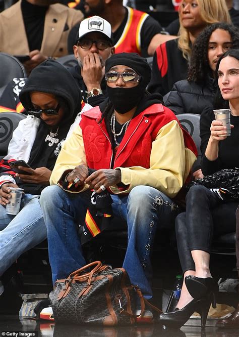 Quavo Attends Atlanta Hawks Nba Game… After Hinting At Migos Split In Lyrics Of His Latest Track