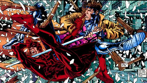Gambit Vs Daredevil Comic Movies Comic Books Comic Book Cover Xmen