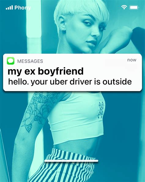 Uber Ex My Ex Is My Uber Driver 😳 By Phony Texts