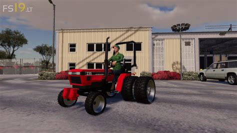 Case Ih 235 Lawn Tractor And Car Hauler Mods Pack V 10 Fs19 Mods