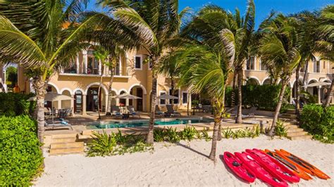 Hacienda Corazon Beachfront Villa In Puerto Aventuras Riviera Maya