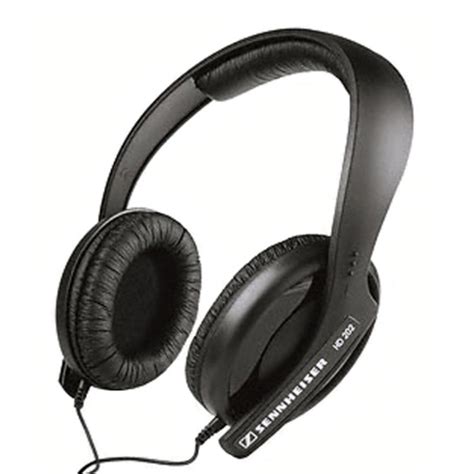 Disc Sennheiser Hd 202 Closed Dynamic Hi Fi Stereo Headphones Gear4music