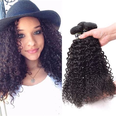 Amazing Star Brazilian Virgin Hair Curly Weave 3 Bundles Curly Human