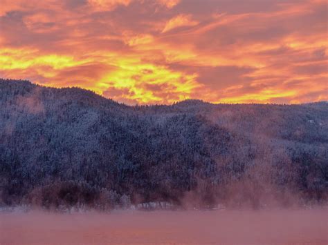 Free Images Water Nature Horizon Wilderness Cold Cloud Sunrise