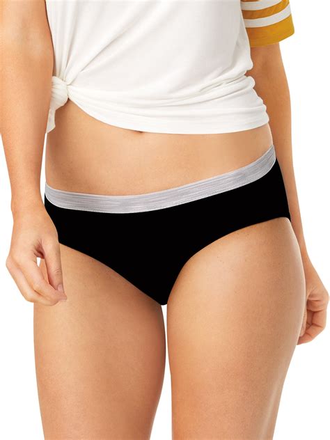 Hanes Hanes Women S Cotton Hipster Underwear 6 Pack Walmart Com