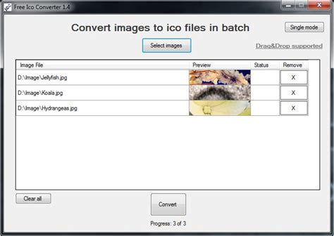 The only difference between the jpg and jpeg formats is the number of characters used. How to convert JPG to ICO with Ico Converter