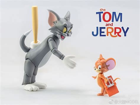 Том и джерри tom and jerry — смотреть в эфире. Action Figure Tom And Jerry Great Toys Dasin Model Novo ...