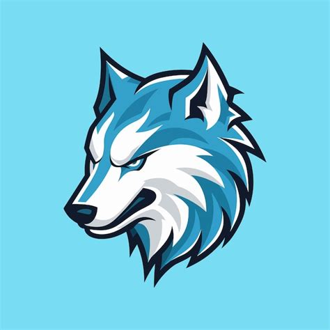 Premium Vector Wolf Esport Gaming Mascot Logo Template