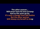 Nina Simone - The Other Woman - Karaoke Instrumental Lyrics - YouTube